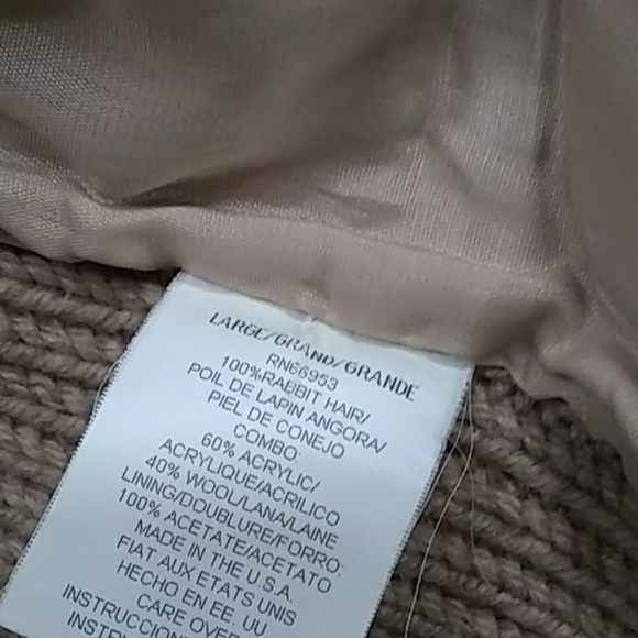 Genuine rabbit hair vest - Picture 4 of 4